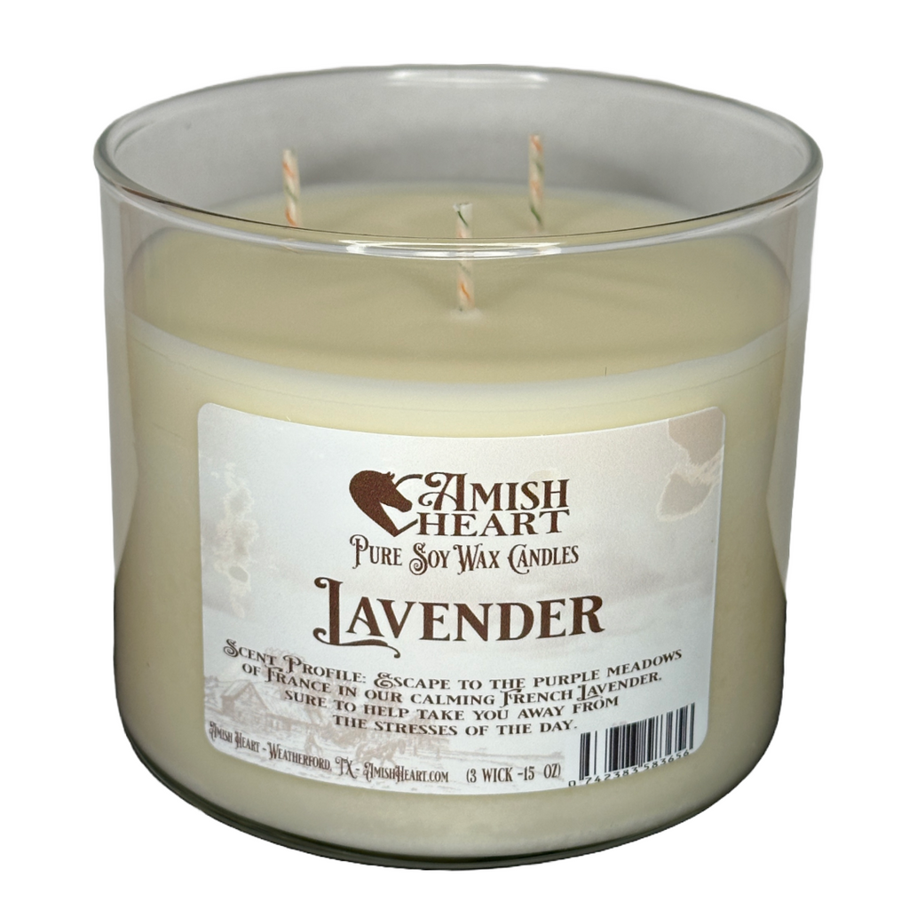 Candle - Lavender - Natural Soy