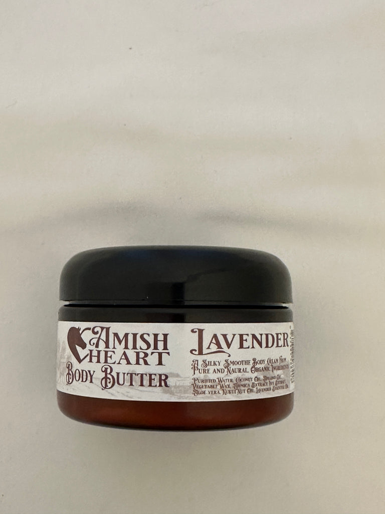 Organic Body Butter- Lavender - Amish Heart