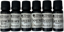 Amish Heart Blends Kit - Ephesians 2:10, featuring six 10ml bottles of essential oil blends for comprehensive wellness support.