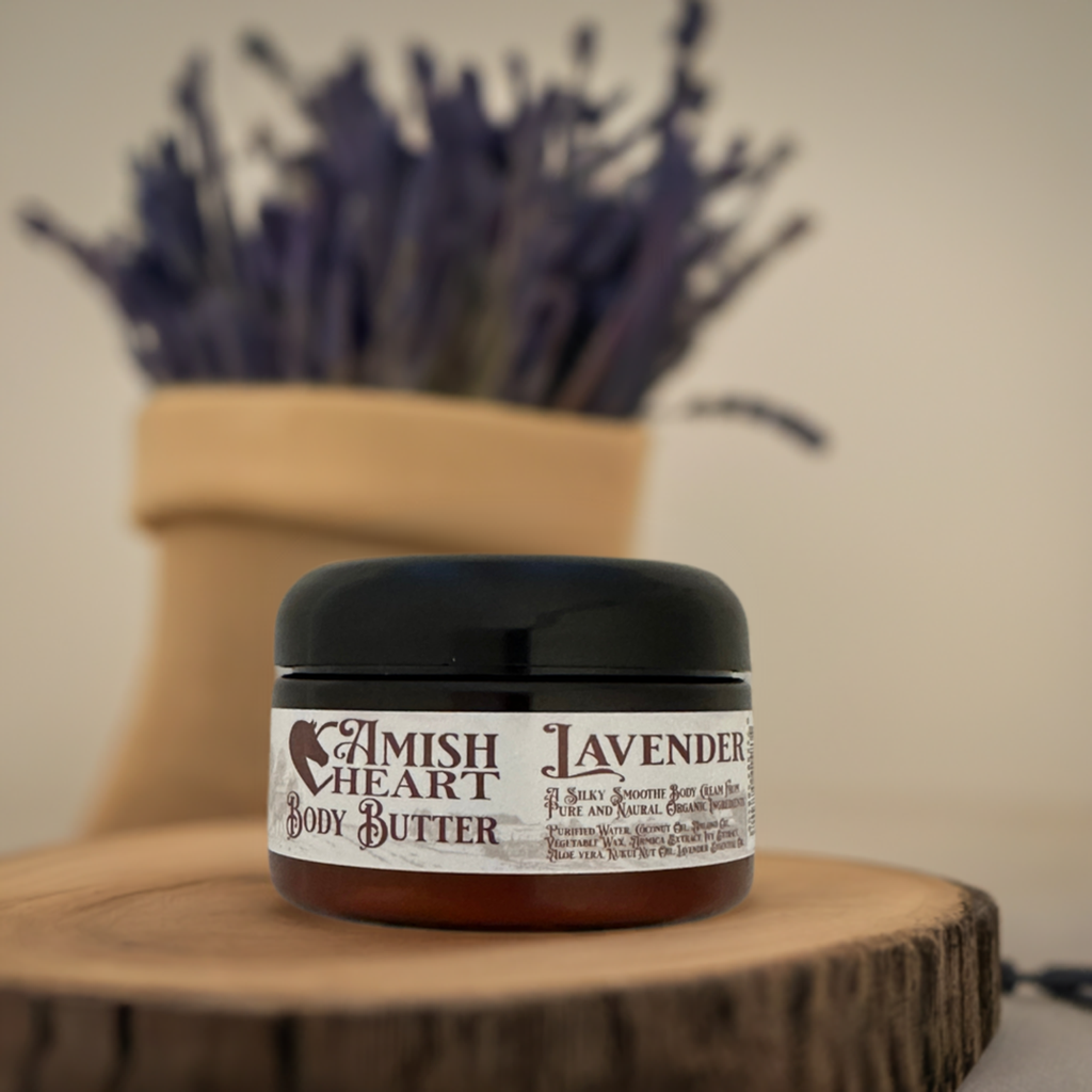 Organic Body Butter- Lavender - Amish Heart
