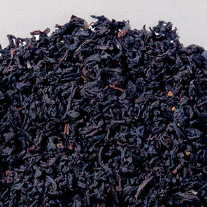 Amish Heart Loose Leaf Mango Ceylon Tea with tropical mango flavor and organic Ceylon tea.